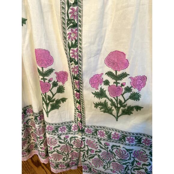 Juliet Dunn Tuckernuck Orchid Poppy Tie Shoulder Dress size 4 - US 10 - Picture 5 of 8